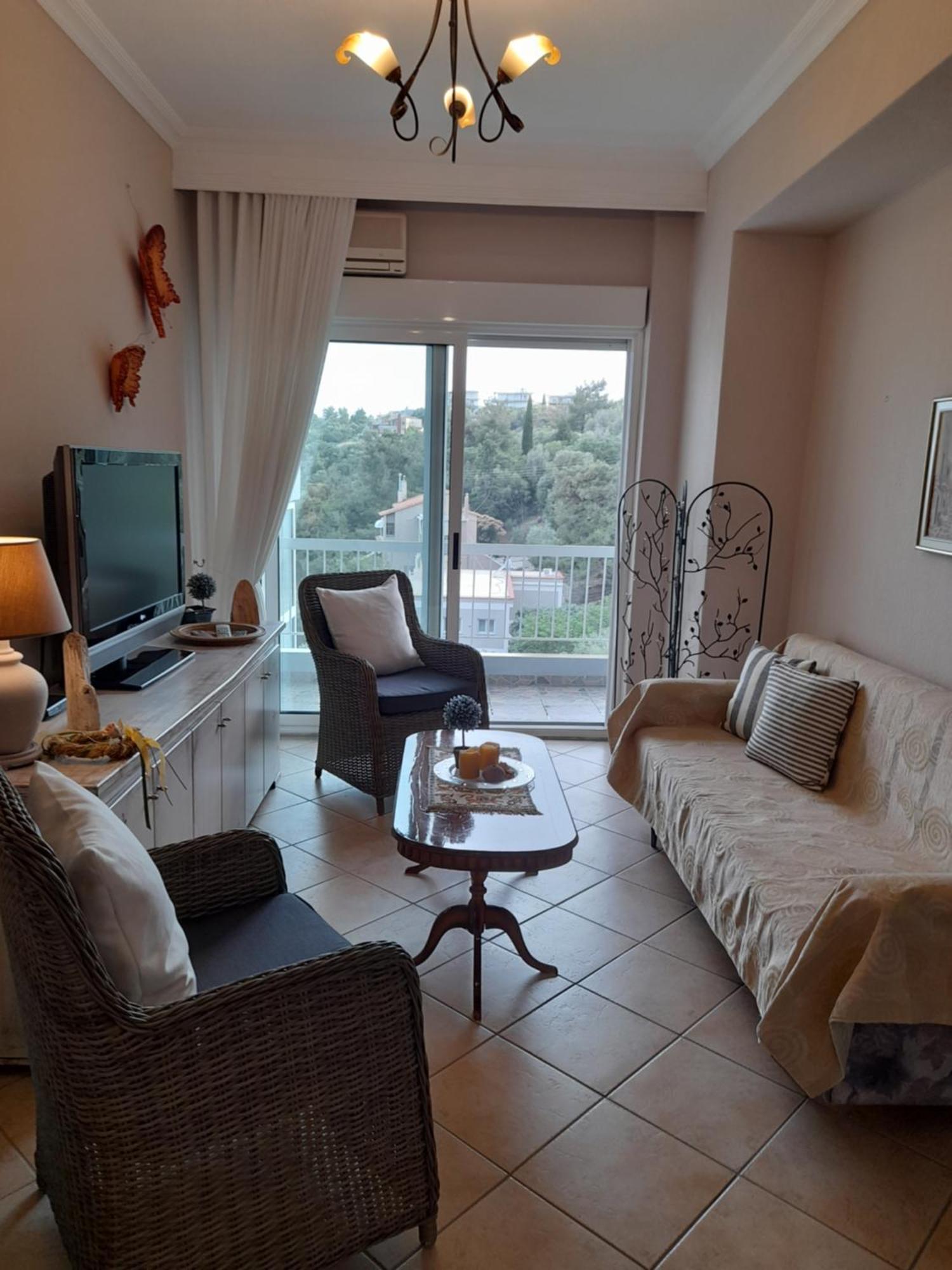 Balcony By The Sea Apartment PalaiónTsiflíkion Exterior foto